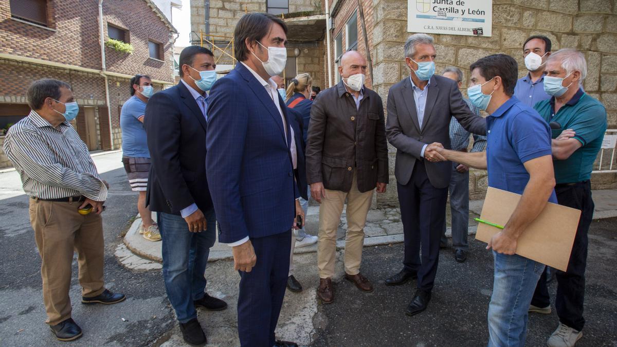 Visita institucional a Navalacruz.