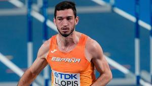 ¡Quique Llopis rompe el récord de España y se hace con la medalla de plata en los 60 metros valla!