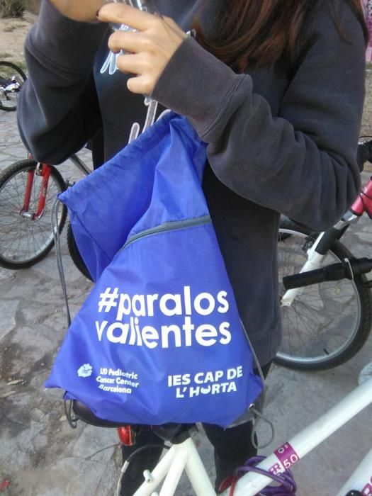 Bicicleta solidaria del IES Cabo de la Huerta