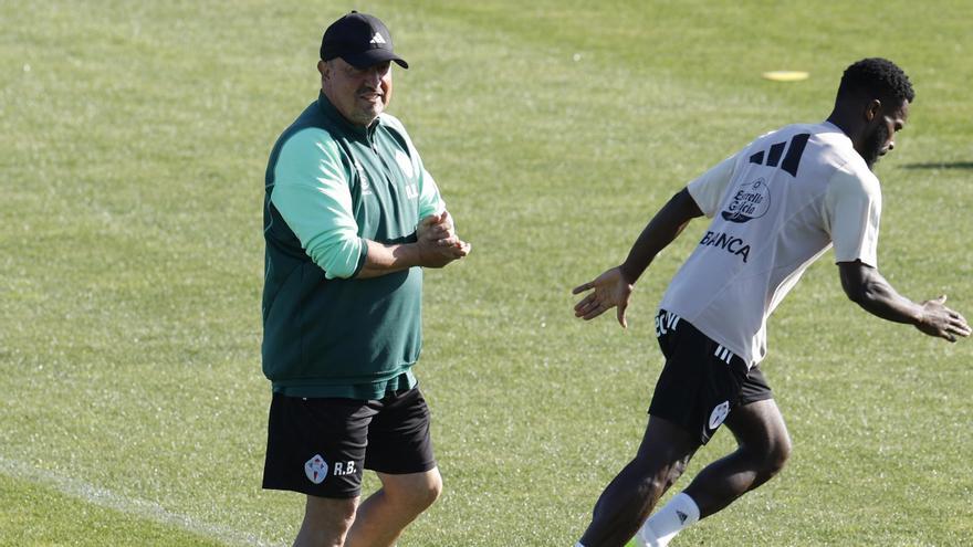 Imagen de archivo de Benítez durante una sesión de entrenamiento.