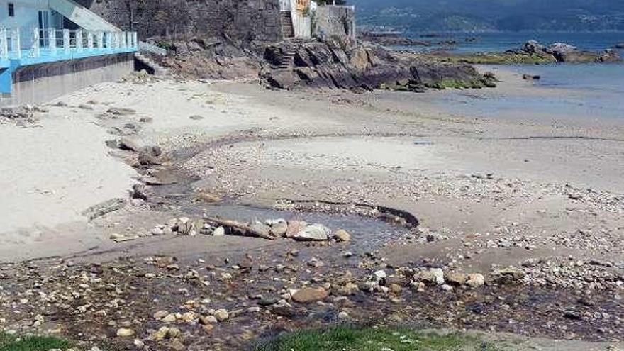 Playa de A Carabuxeira. // R. Vázquez