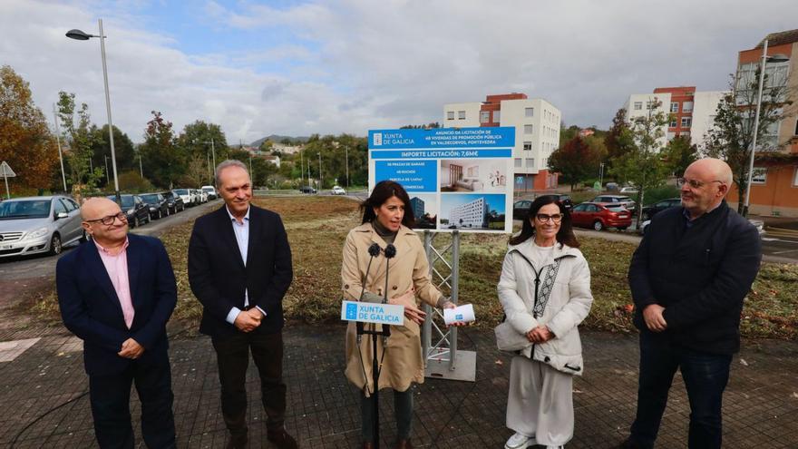 La conselleira María Martínez Allegue presentó hace unos días el último plan en Valdecorvos.