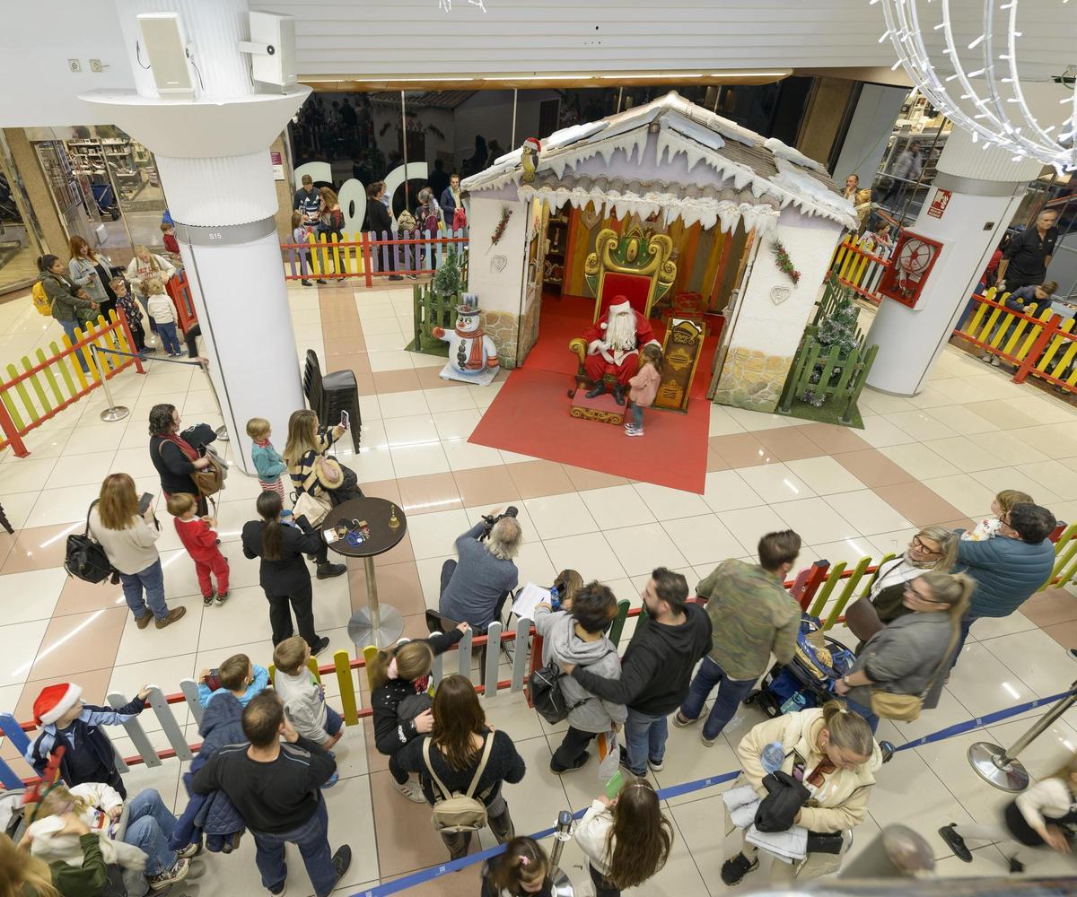 Papá Noel atenderá a todos los niños y niñas en Nuevo Centro.