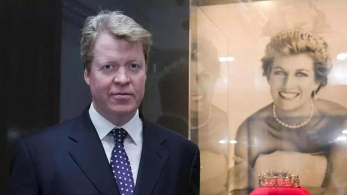 Lady Di i el seu germà Charles Spencer