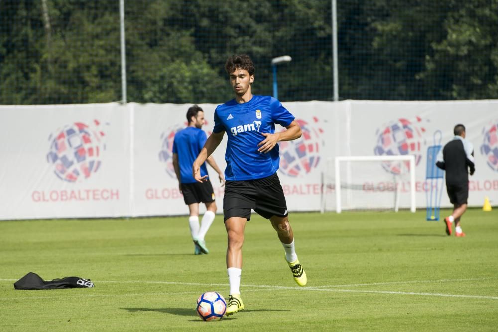 Entrenamiento del Real Oviedo