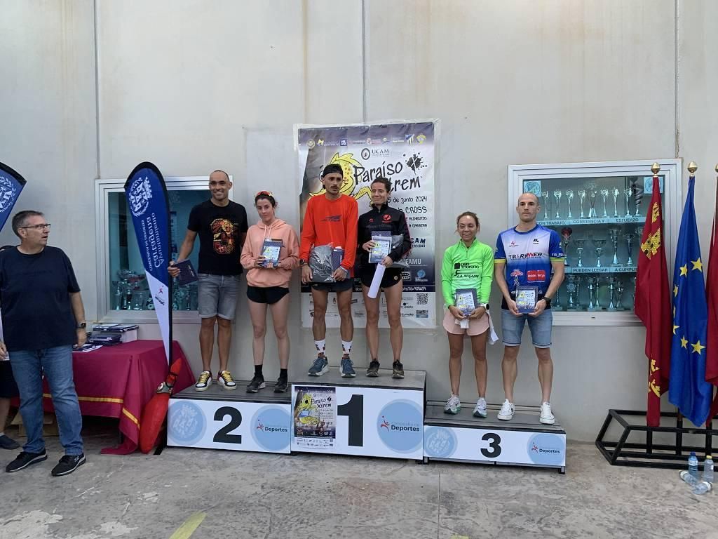 Entrega de premios del Cross Paraíso Xtreme