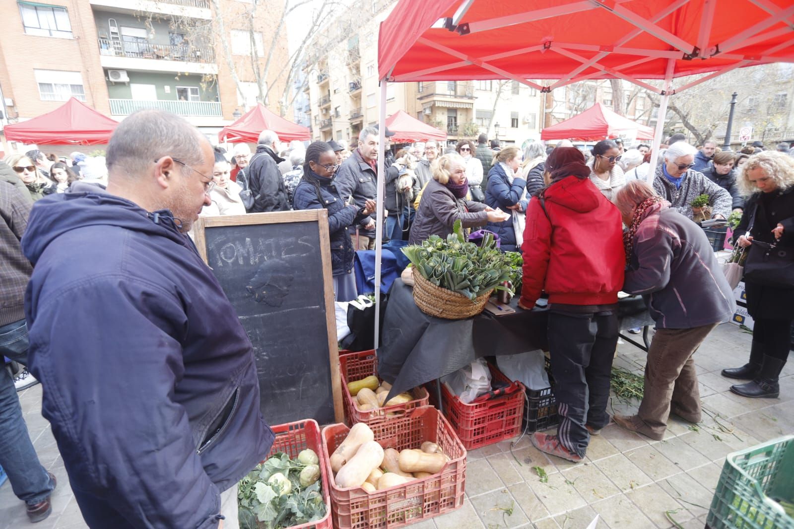 Mercado de proximidad en Patraix