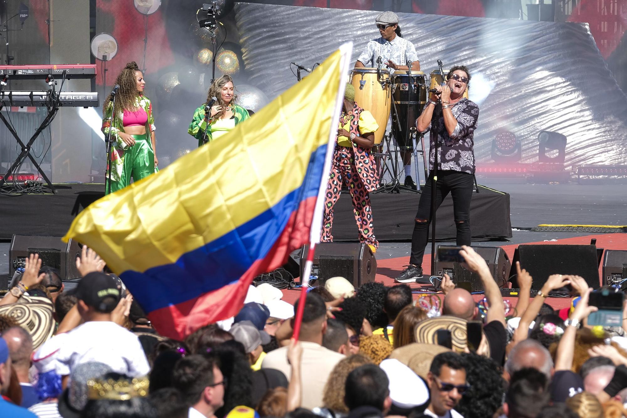 Concierto de Carlos Vives en el Carnaval de Las Palmas de Gran Canaria