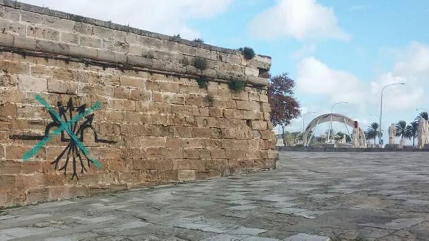 La pintada está desde junio en el Parc de la Mar.