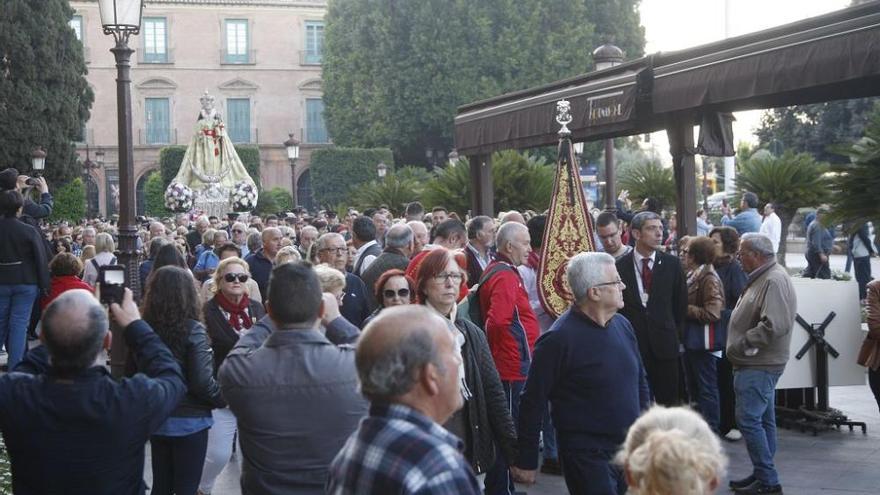 La Virgen de la Fuensanta vuelve a su santuario