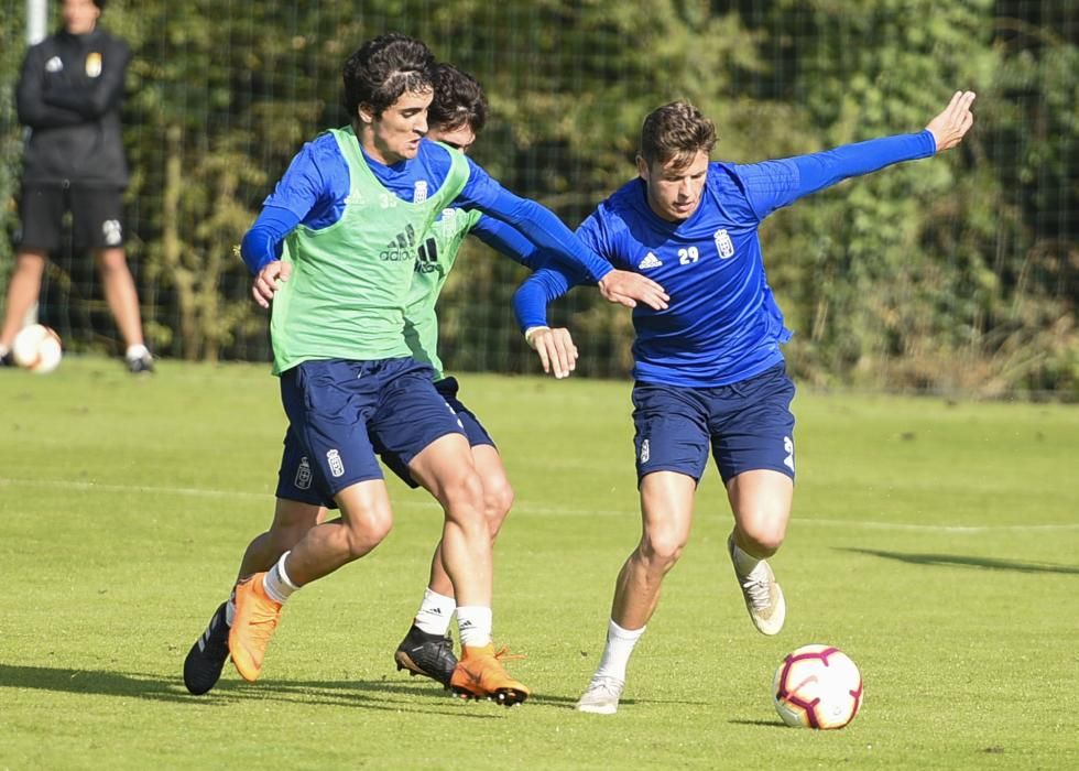 Entrenamiento del Real Oviedo