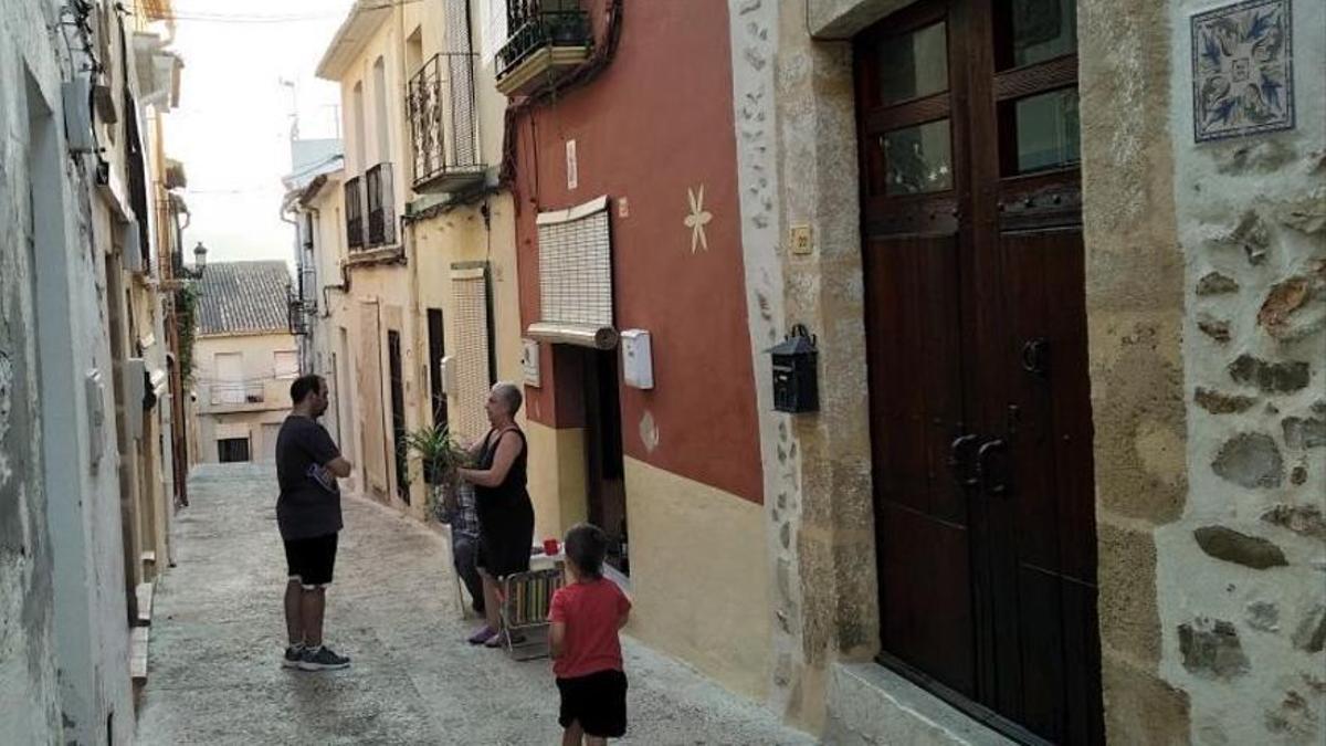 Imagen del centro histórico de Teulada