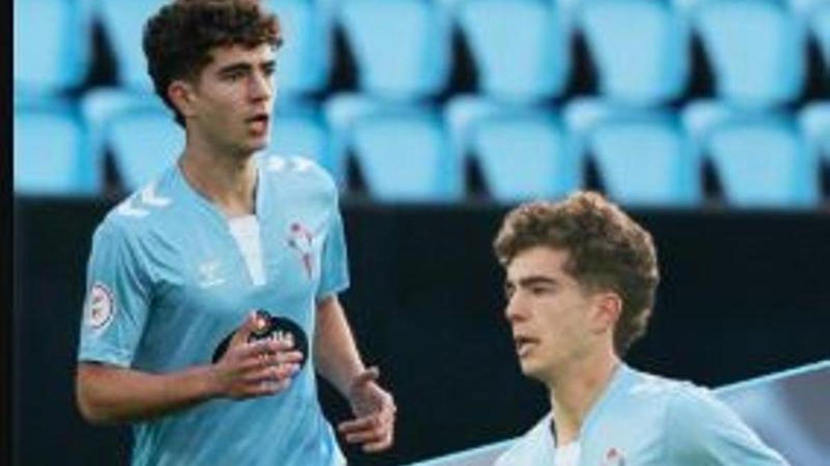 Dani Noya, con el Celta