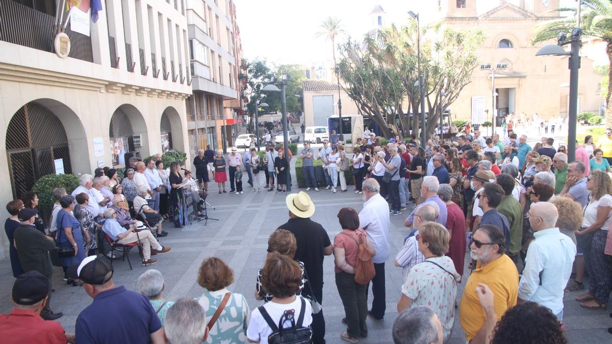 Inauguración de la exposición Retratos de la memoria de Sant Joan.