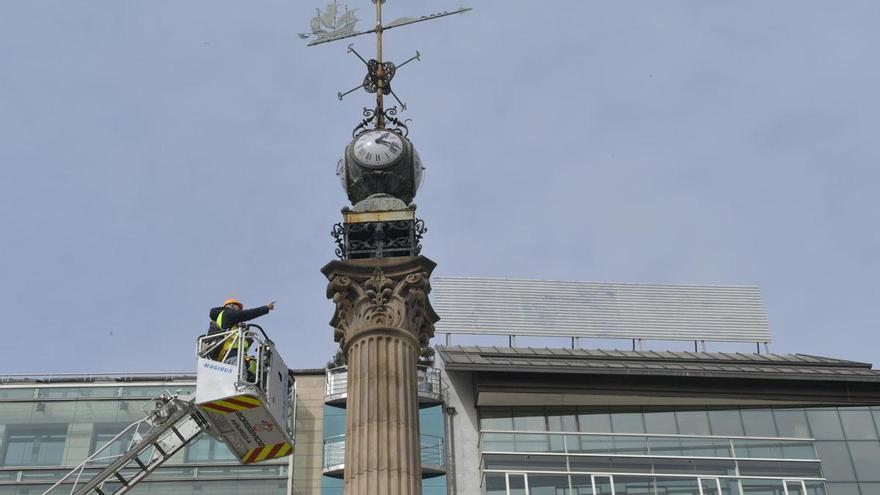 El Obelisco se prepara para una restauración