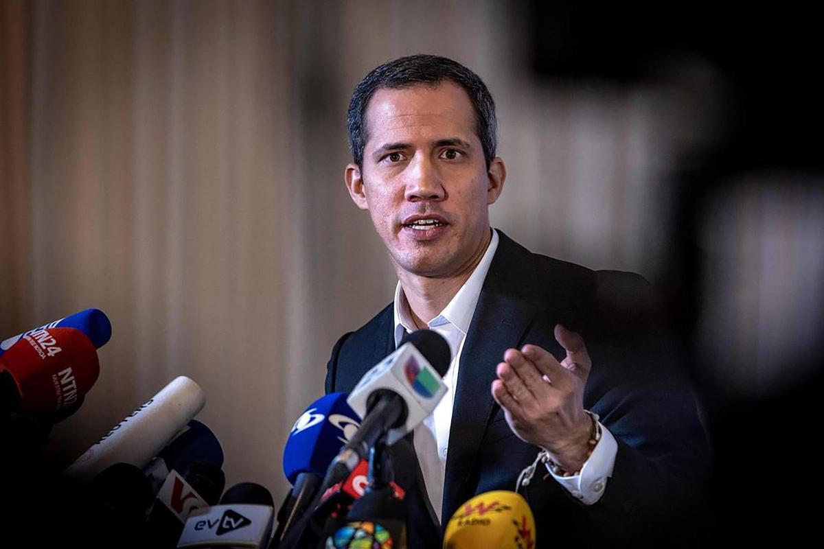 El dirigente de la oposición de Venezuela Juan Guaidó.