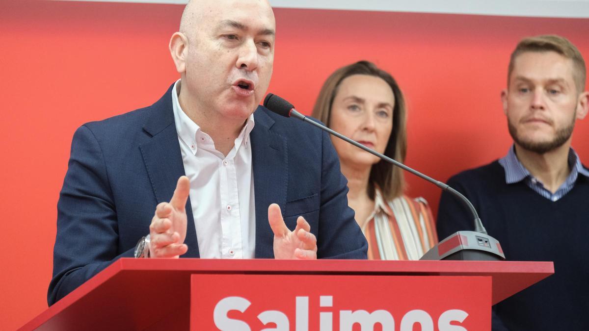 El secretario provincial del PSPV-PSOE, Alejandro Soler