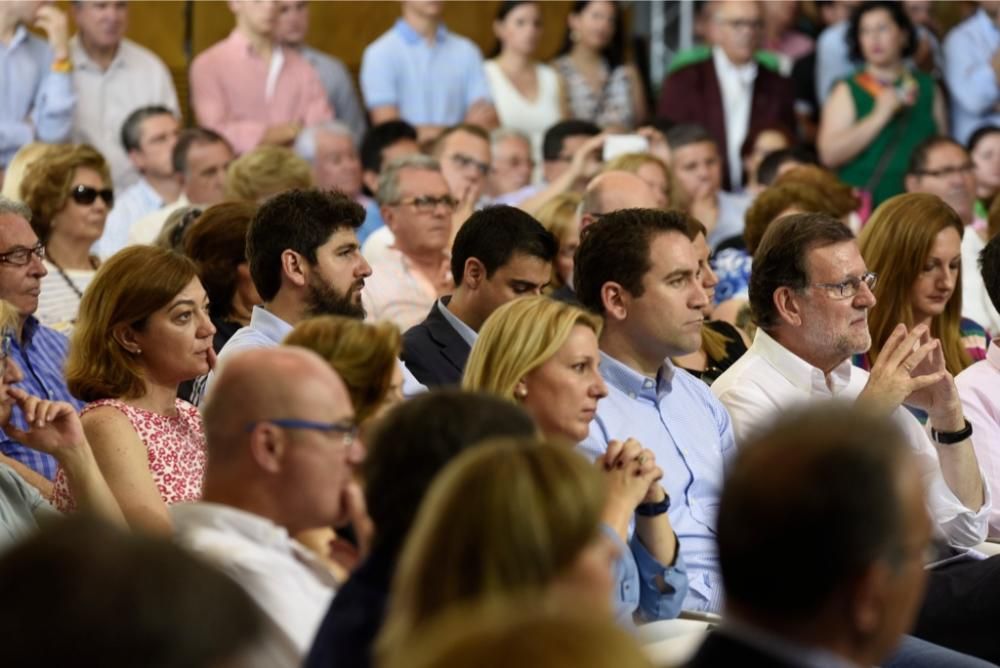 Mitin de Mariano Rajoy en el Auditorio de Murcia