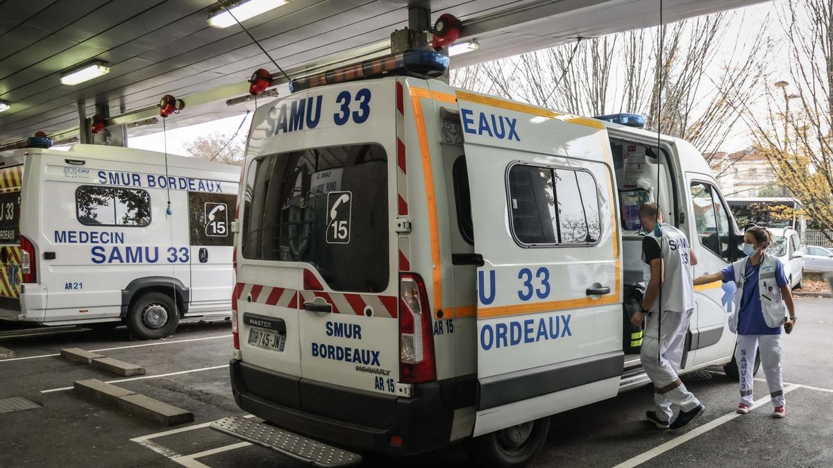 Ambulancia en Francia.