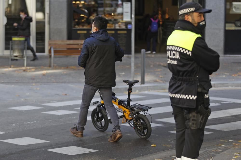 Campanya informativa dels patinets a Girona