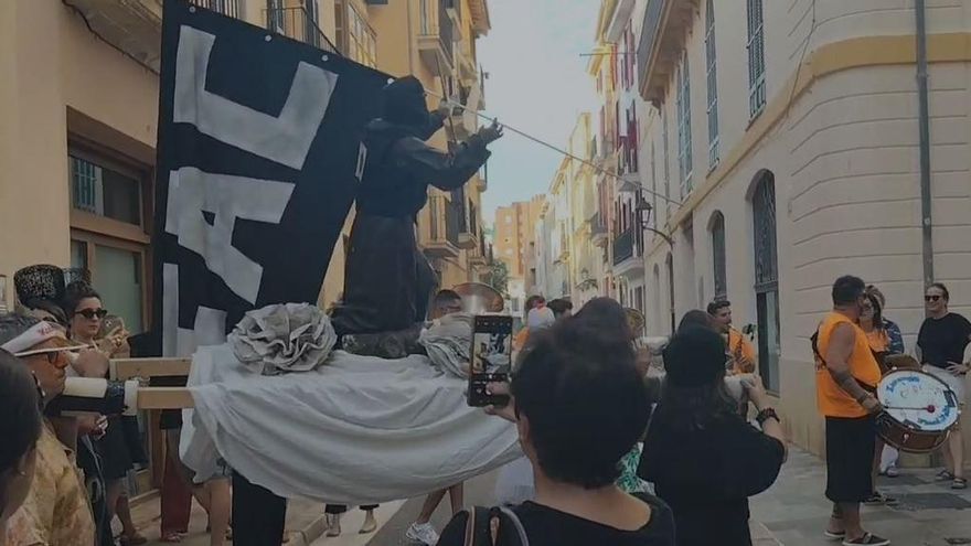 Sant Rescat da el pistolezado de salida a las fiestas de Canamunt