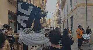 Sant Rescat da el pistolezado de salida a las fiestas de Canamunt
