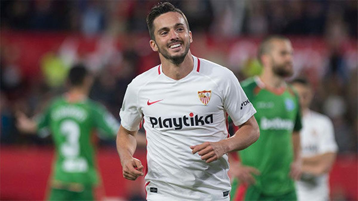 Sarabia culminó una contra perfecta comandada por Ben Yedder