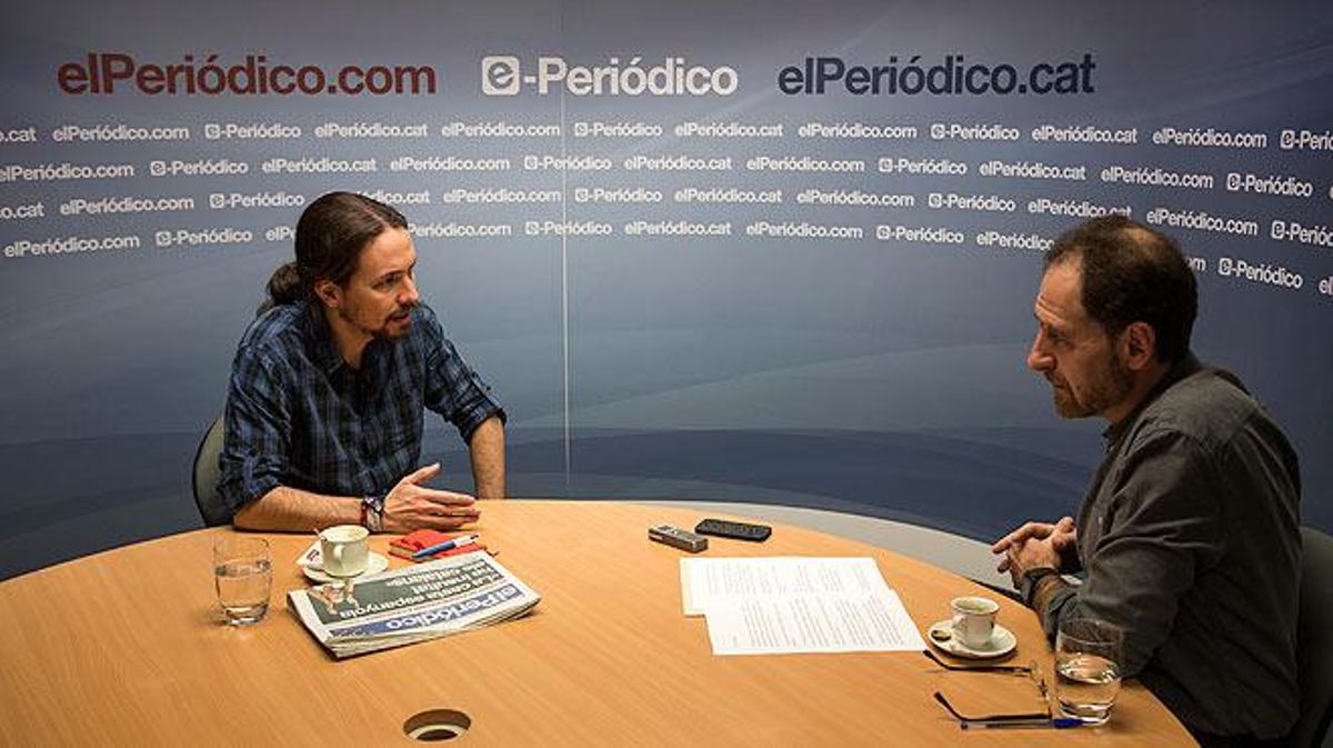 Entrevista amb Pablo Iglesias, secretari general de Podem.