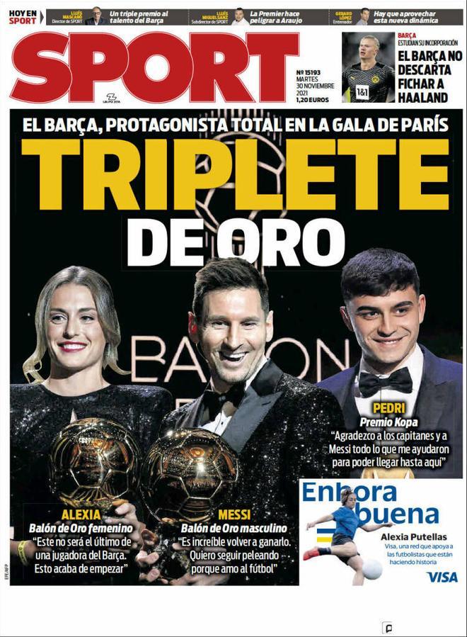 Las portadas de la prensa deportiva de hoy