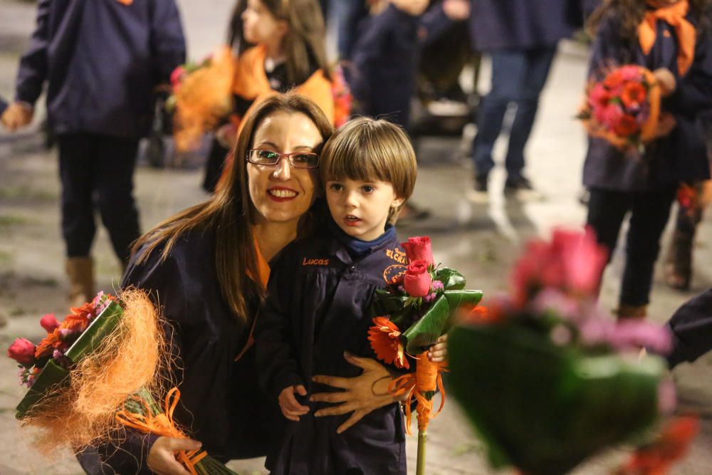 Ofrenda de flores a la Virgen