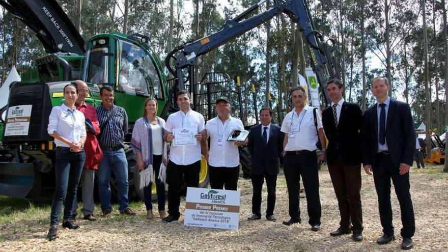 Entrega del primer premio del concurso de innovación a la empresa Guifor SL.