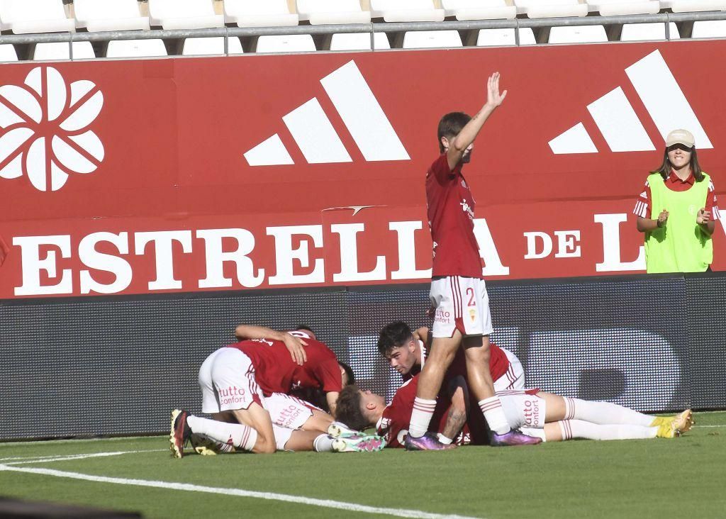 Todas las imágenes del partido entre Real Murcia Imperial y el Coria