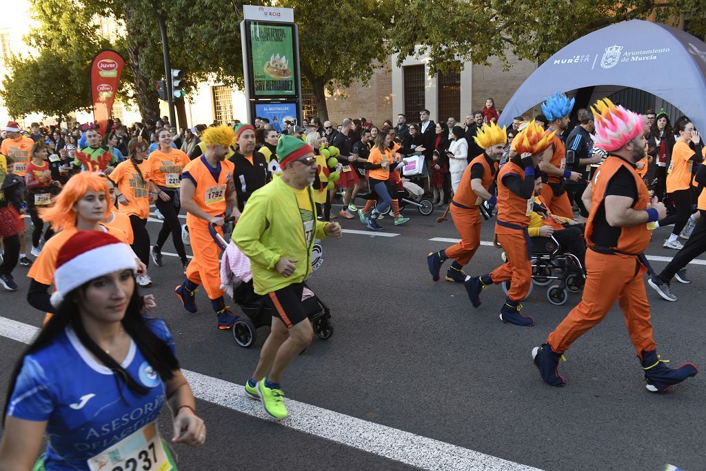La San Silvestre 2025 en Murcia, en fotografías