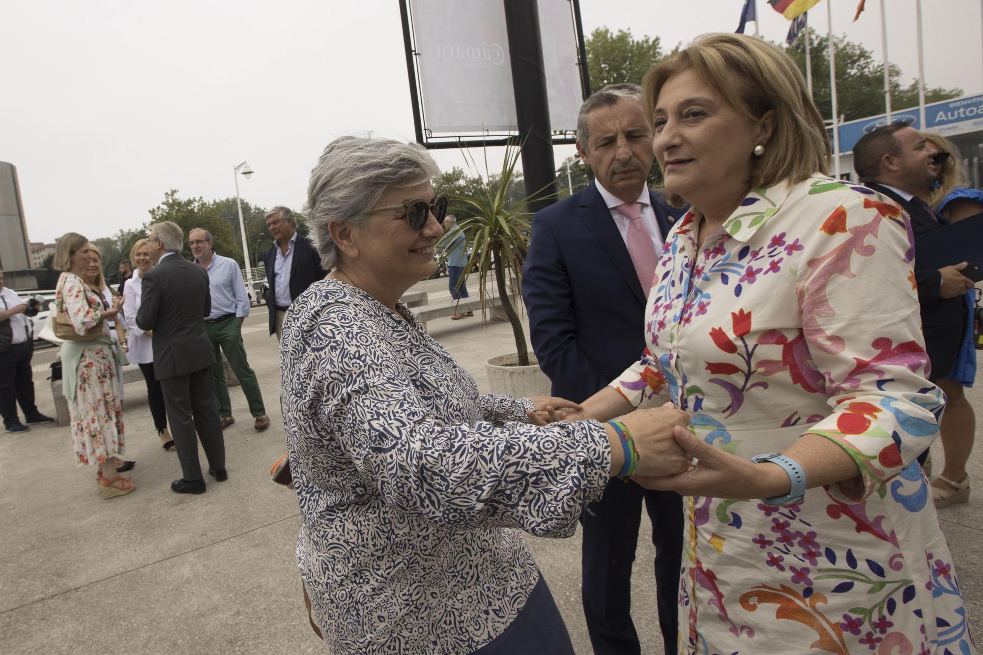 En imágenes: La visita de Adrián Barbón a la Feria de Muestras