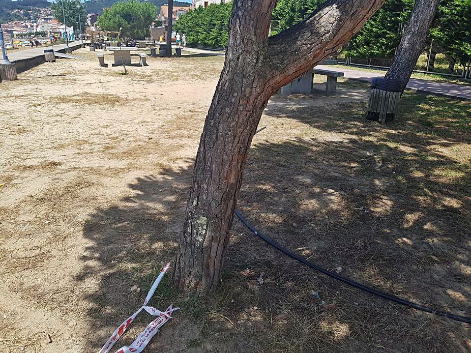 Cangas puede acordonar zonas de botellón como las mesas de Rodeira.