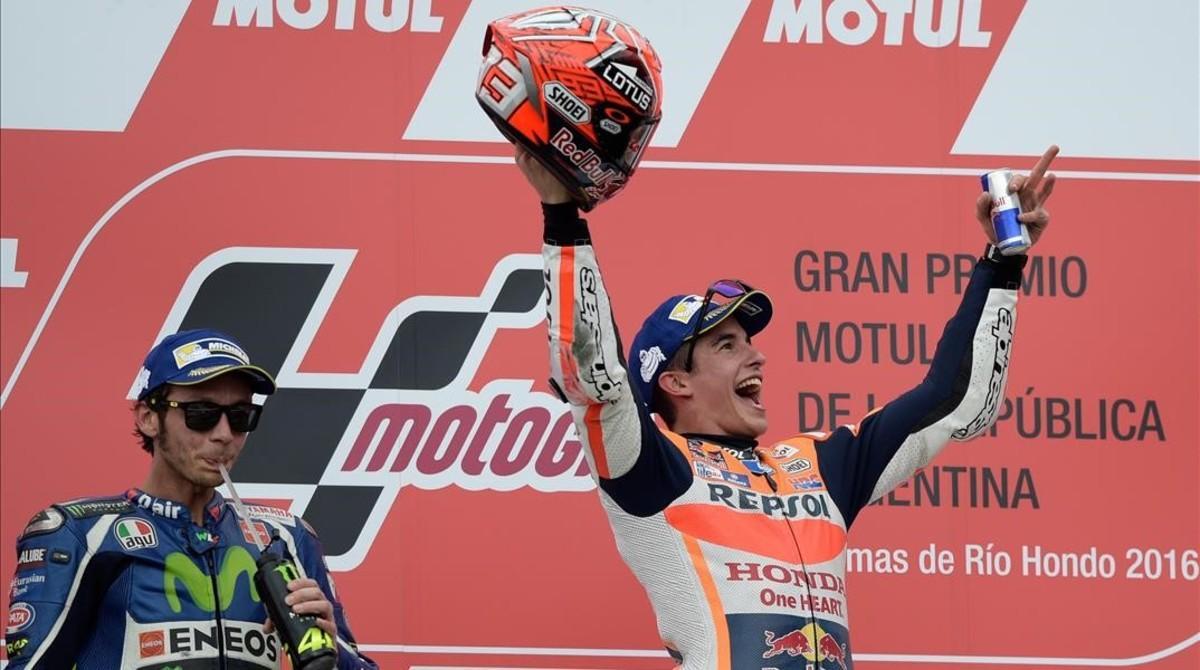 jtio33404979 spain s biker marc marquez r of honda celebrates160404172646 jtio33404979 spain s biker marc marquez r of honda celebrates160404172646