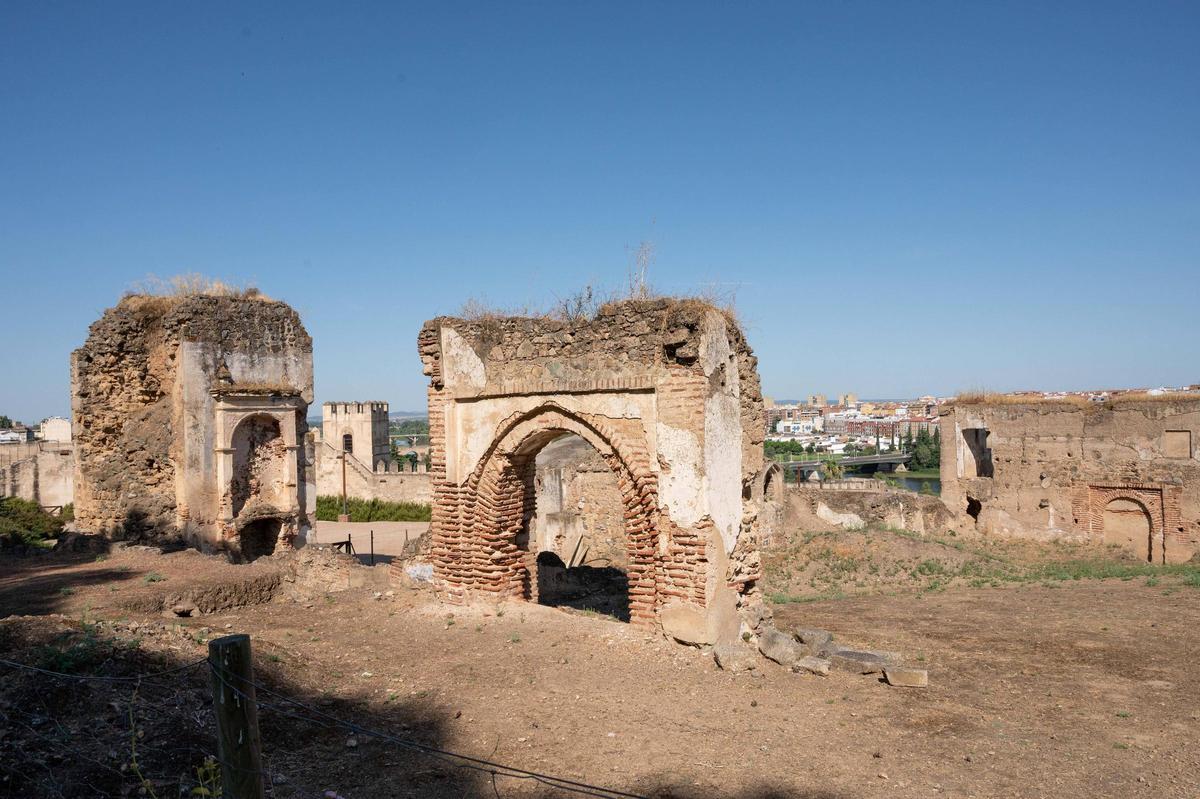 Restos de las Ermitas de la Alcazaba de Badajoz.