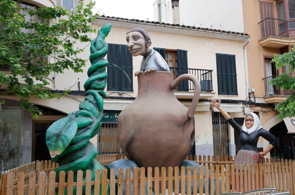 "En Joan de sa Gerra" auf der Plaça des Cós