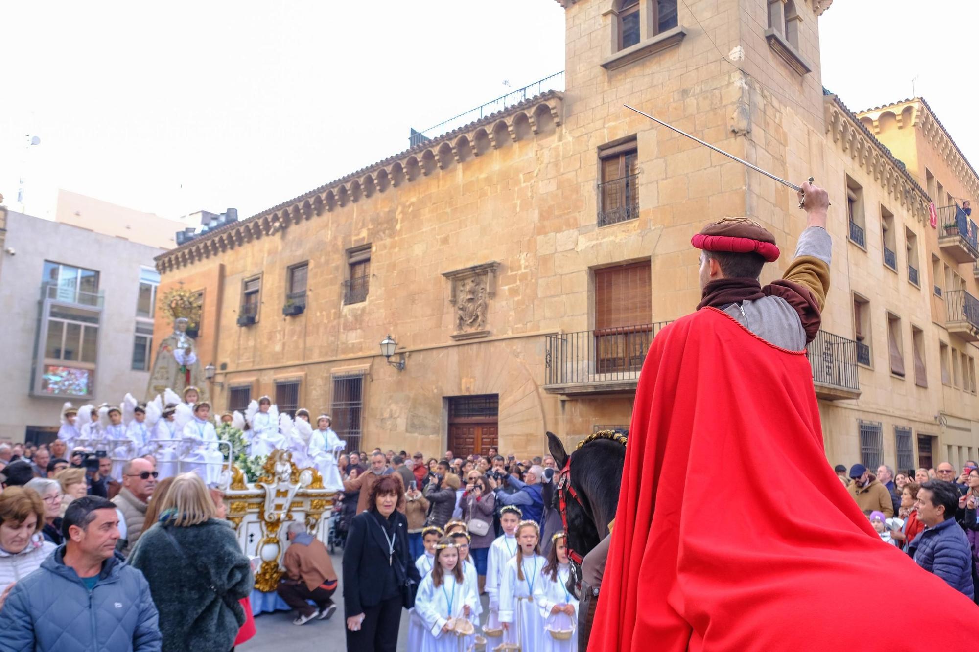 Así ha sido la procesión de la Festividad de la Venida de la Virgen en Elche