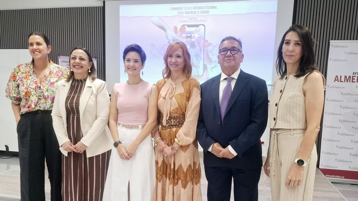Algunos de los participantes en el Congreso.