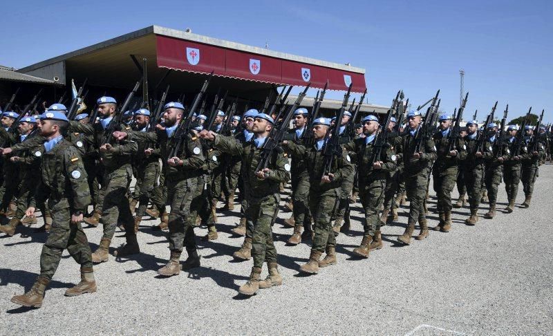 La Brigada Aragón envía a 600 militares a una compleja misión de paz al Líbano