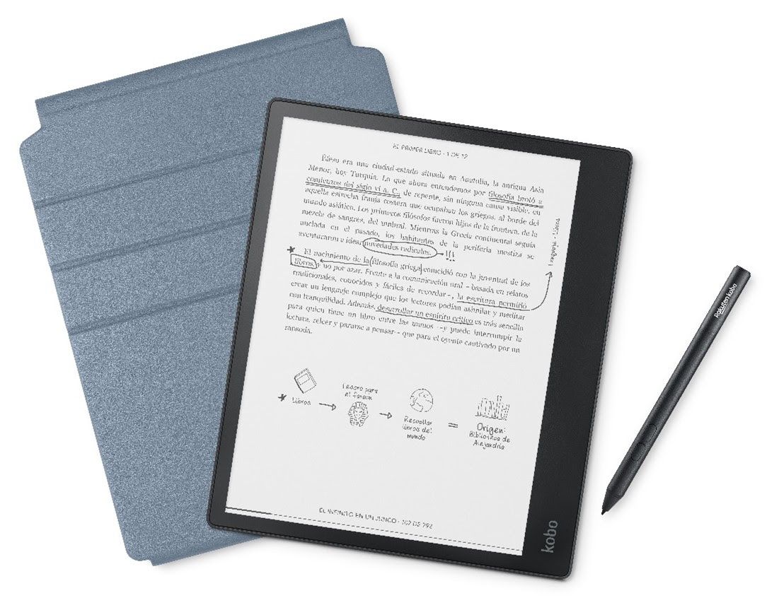 Kobo Elipsa, lector de eBooks con pantalla de 10 pulgadas y lápiz stylus -  El Periódico