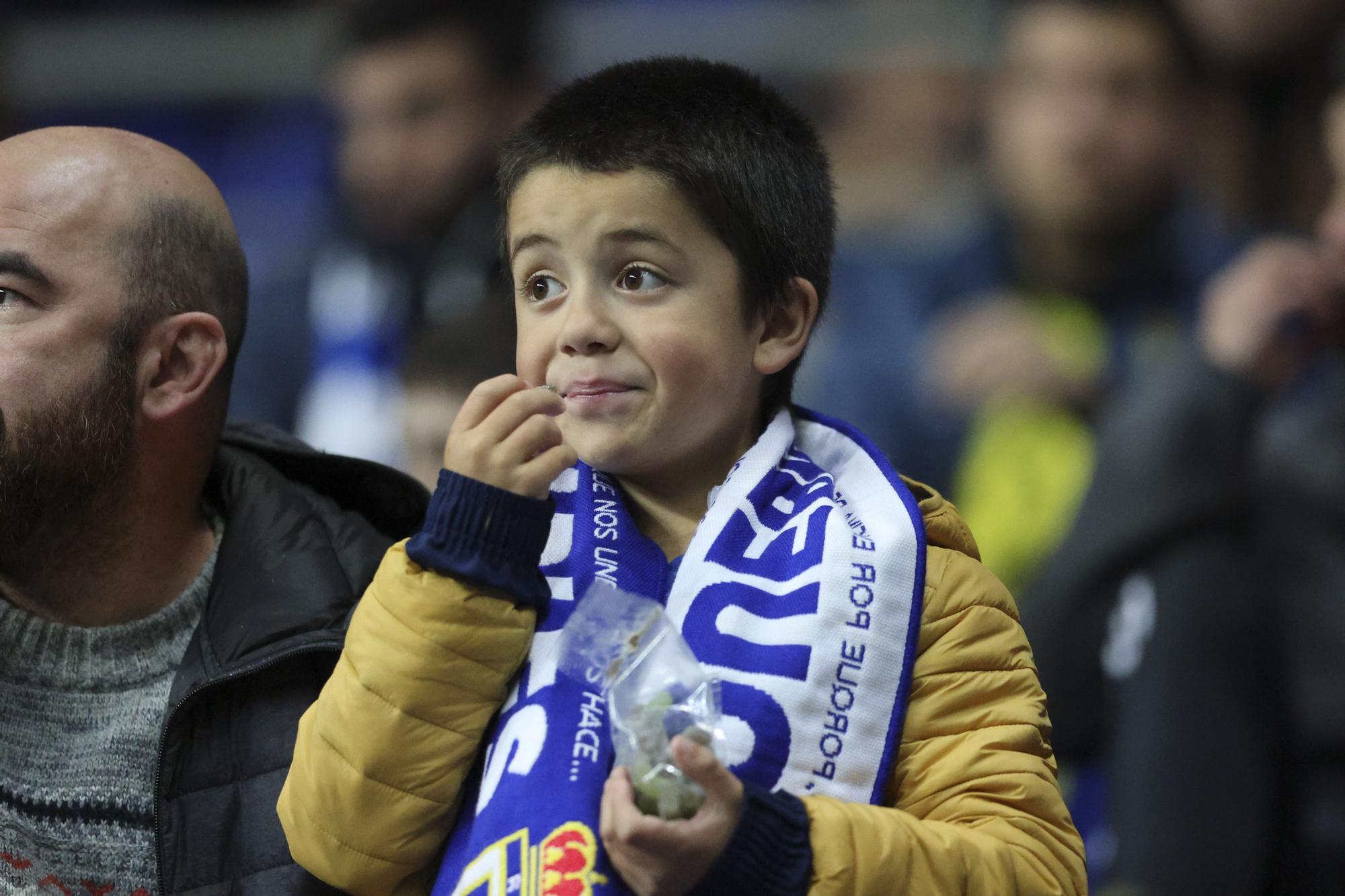 En imágenes: así fue el empate entre Real Oviedo y Las Palmas