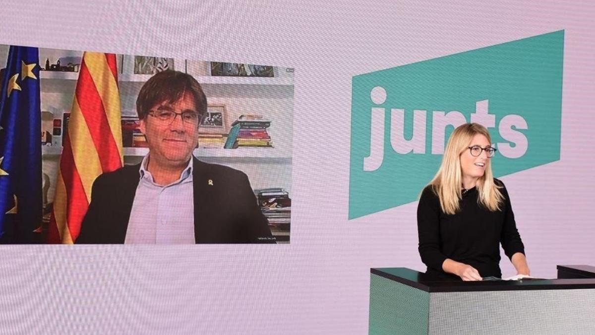 zentauroepp55254935 04 10 2020 el l der de jxcat  carles puigdemont  junto a la 201004183441