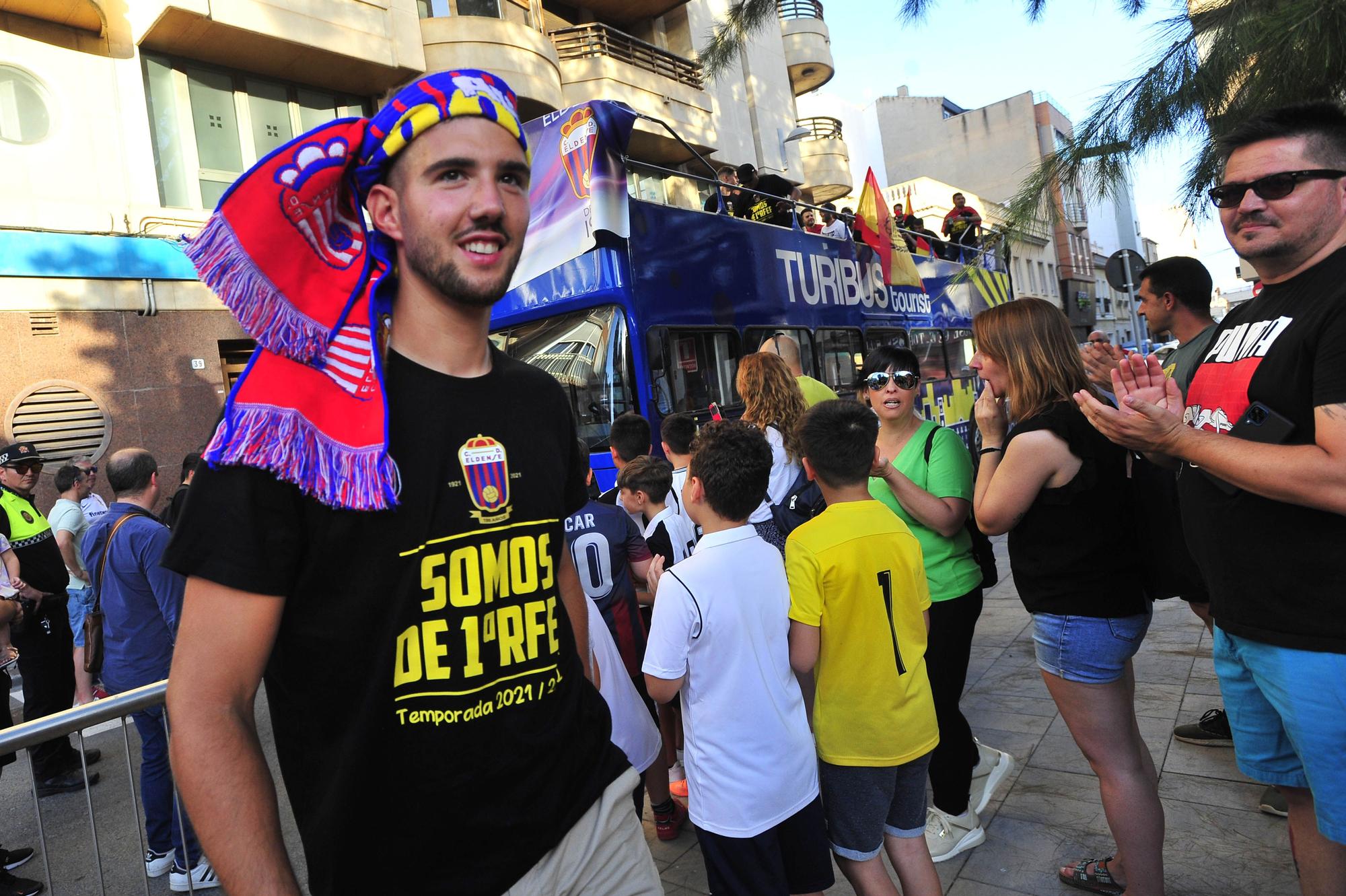 Celebración ascenso del Eldense