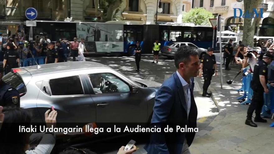 Iñaki Urdangarin erscheint vor Gericht in Palma