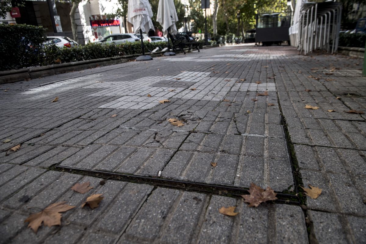 Fotogalería | Este es el estado de la avenida Virgen de la Montaña de Cáceres