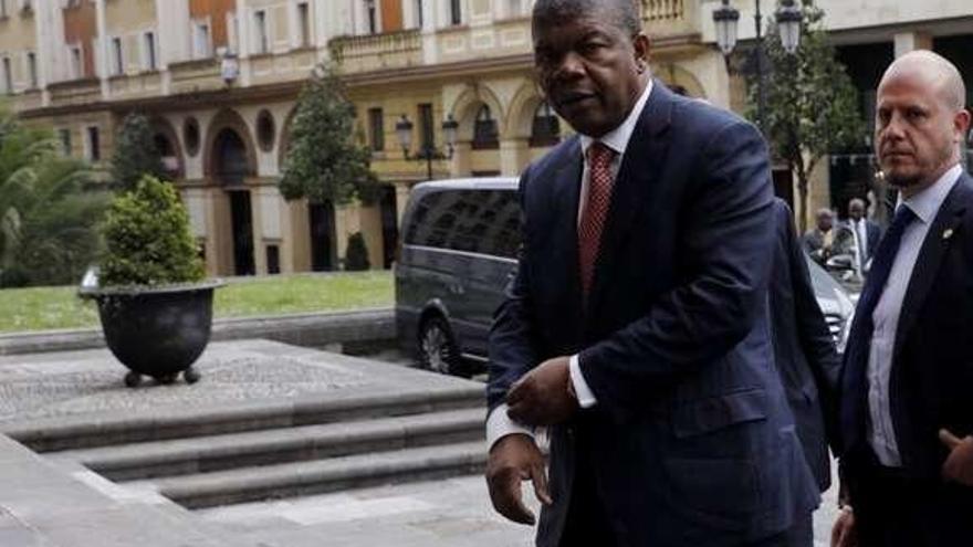 El presidente de Angola, Jo