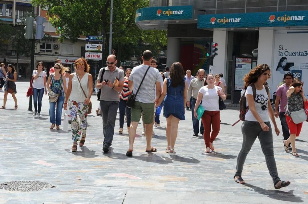 Comienzan las rebajas en Murcia