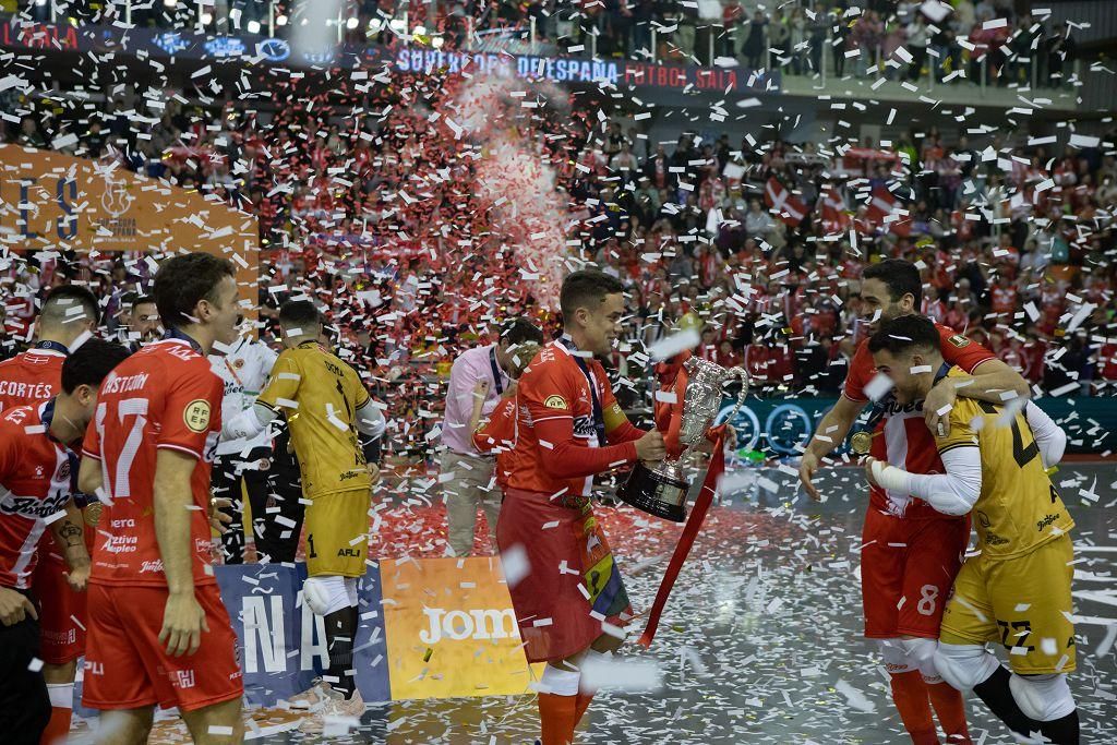 Las mejores imágenes de la victoría del Jimbee Cartagena en la Supercopa de España